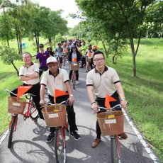 Bicycle and pedestrian Bicycle and pedestrian