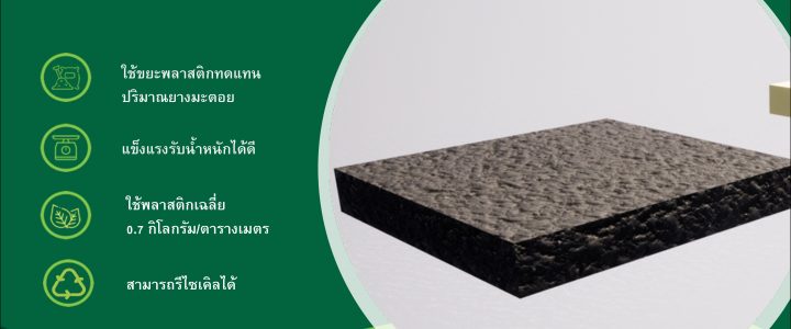 Up cycling for Better “The Asphalt Paving Block From Recycled Plastics” Up cycling for Better “The Asphalt Paving Block From Recycled Plastics”